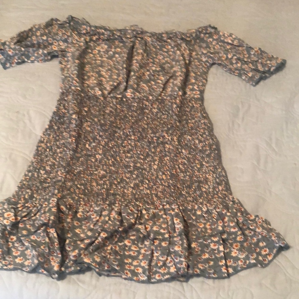 New floral mini dress